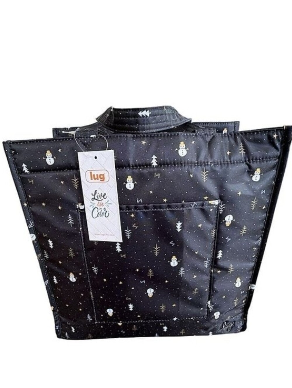 Lug Snowman Runner Tote